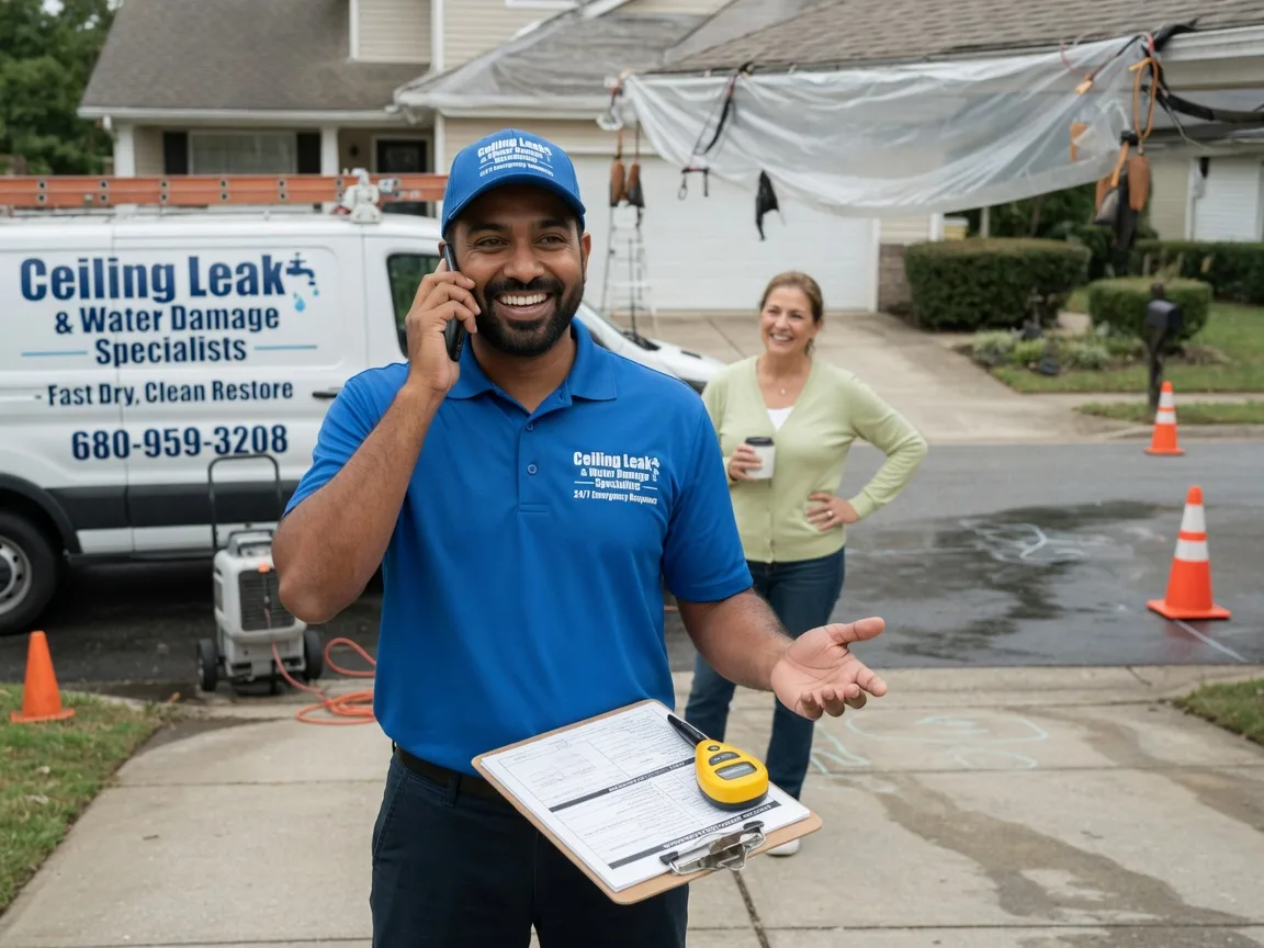 Ceiling Leak Cleanup Keansburg, NJ FAQs
